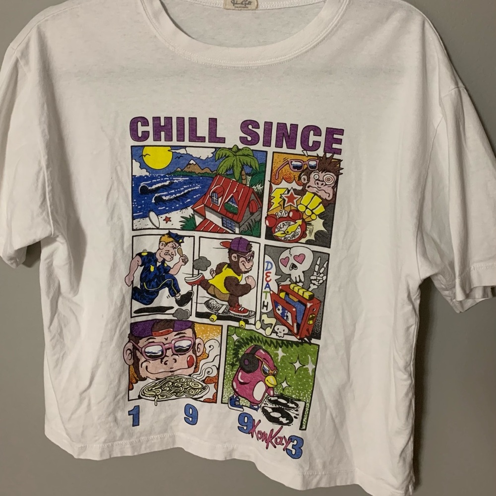 John Galt Brandy Melville Graphic T-Shirt